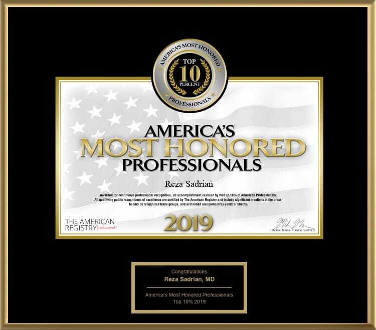 Americas Most Honored Professionals 2019